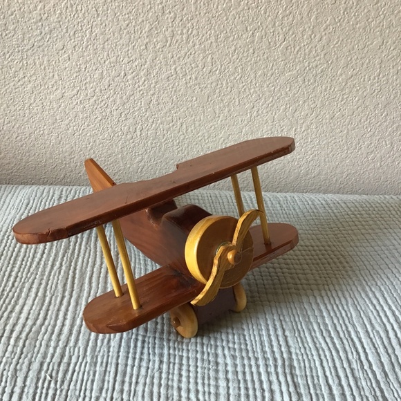 Handmade Other - Handmade wooden biplane